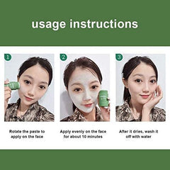 Magic Green Tea Stick Mask – Deep Cleansing & Oil Control Mud Mask for Acne, Blackheads & Tight Pores