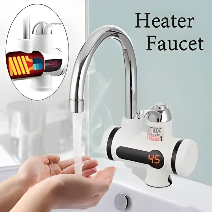 Electric Instant Hot Water Tap | Fast Heating Kitchen Faucet